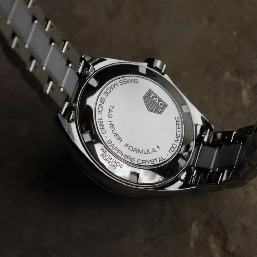 Tag Heuer WBJ141AC.BA0974 Midsize Womens Formula 1 Series Watch White Ceramic